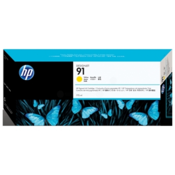 HP HP 91 Blekkpatron gul C9469A Tilsvarer: N/A