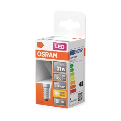 OSRAM LED Pallo 31 Mirror Silver 4W 827 E14 4058075447134 Vastaa: N/A