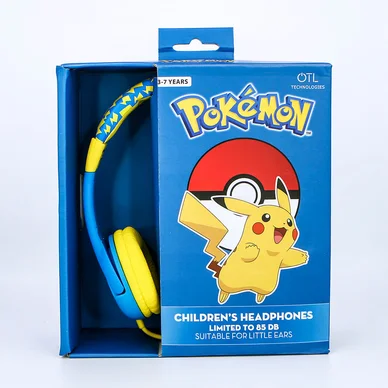 Pokemon Hörlur Junior On-Ear Pikachu