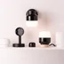 Ohm Wall Vägglampa LED G9 Svart 100/150 Opalglas IP44