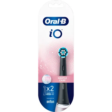 Oral-B Oral-B Refiller iO Gentle Care 2-pak, sort 4210201419020 Modsvarer: N/A