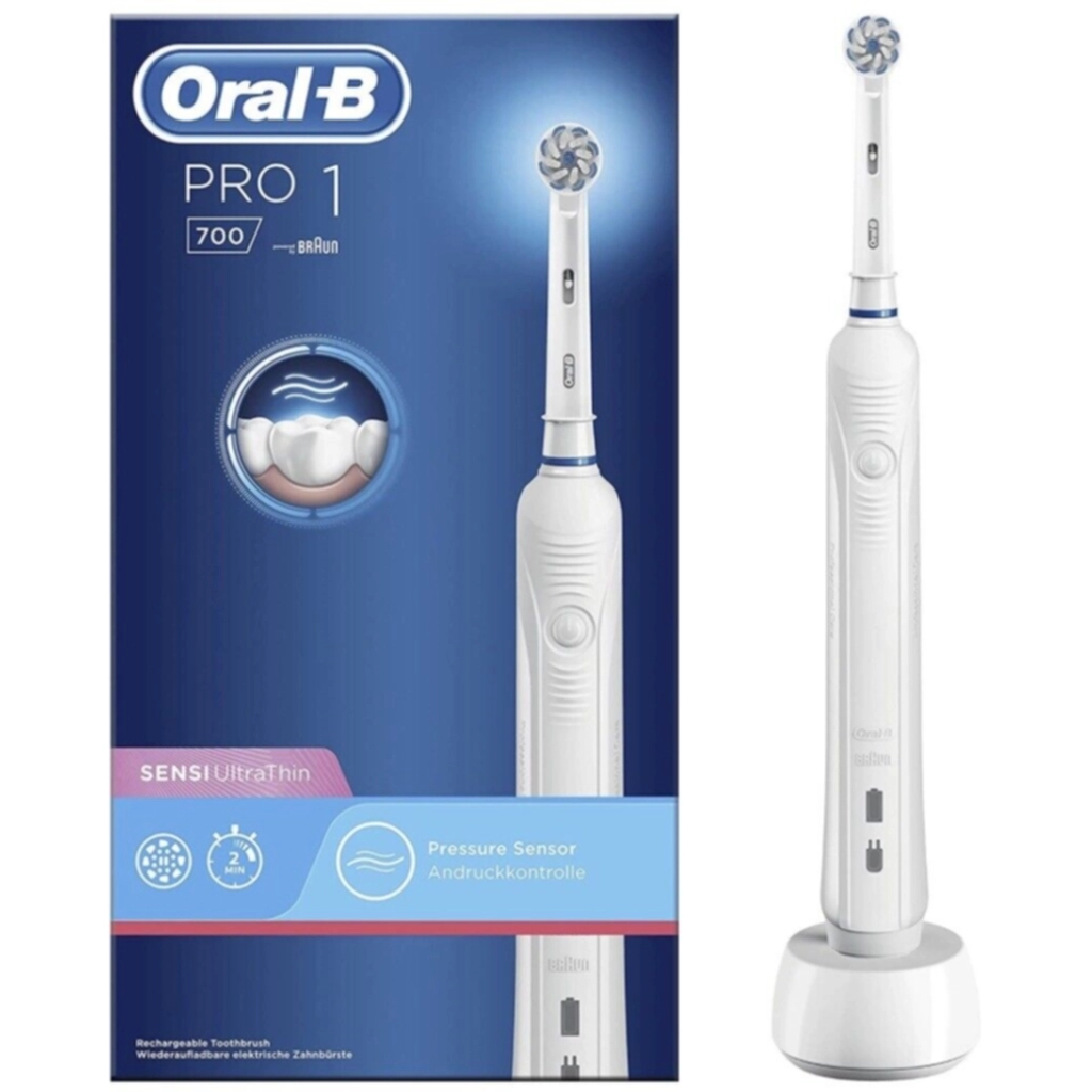 Oral-B Oral-B Elektrisk Tannbørste Pro 1 700 Sensi UltraThin Tannbørster,Personpleie,Tannbørster