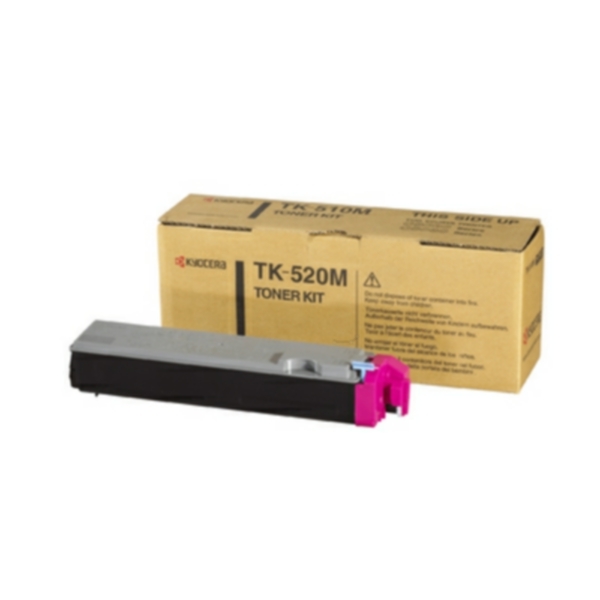 Kyocera Tonerkassett magenta 4.000 sider TK-520M Tilsvarer: N/A