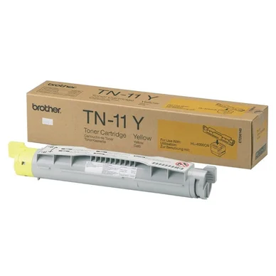 Brother Tonerkassette gul 6.500 sider TN-11Y Modsvarer: N/A billede