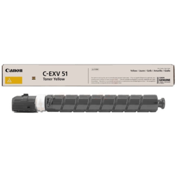 Canon Tonerkassett gul (C-EXV51Y) 60.000 sider 0484C002