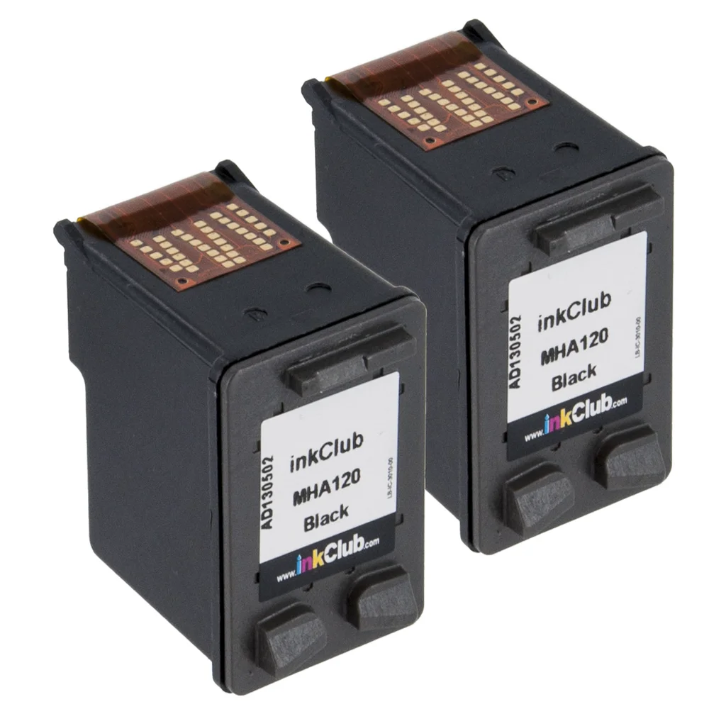 Bläckpatron svart 635 sidor, 2-pack