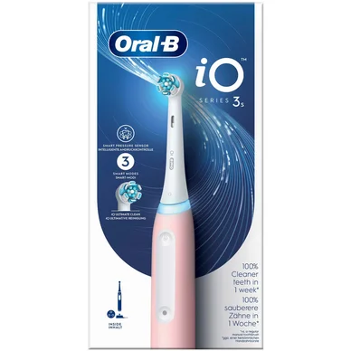 Oral-B iO3 Series3 Eltandborste Blush Pink