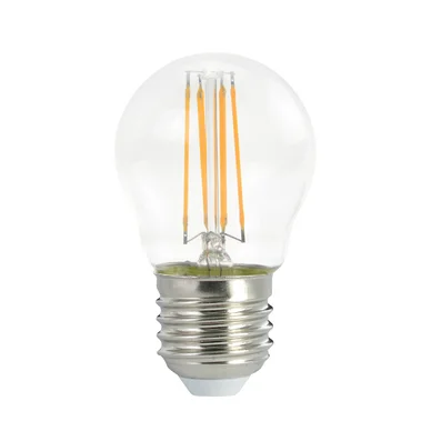 Airam Airam Filament LED-globepære lyskilde E27 klar, dæmpbar 2700K 470 lm 4W