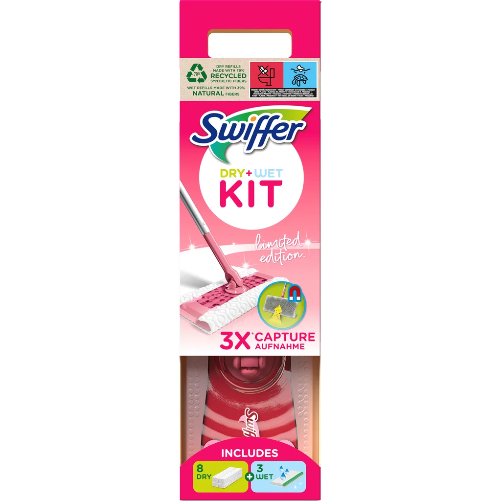 Swiffer Sweeper Starter Kit mopp Pink