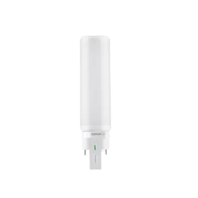 Osram LED kompaktlysrör Dulux D 3000K 600lm G24d-1 6W