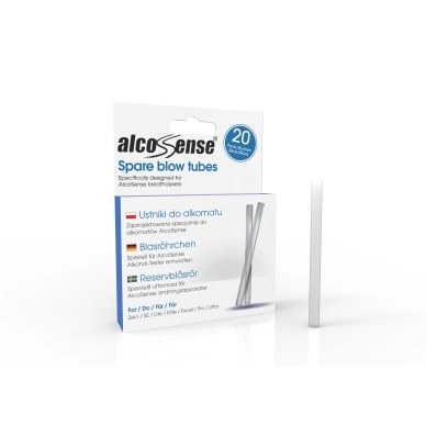 AlcoSense alt AlcoSense Suukappaleet 20-Kpl