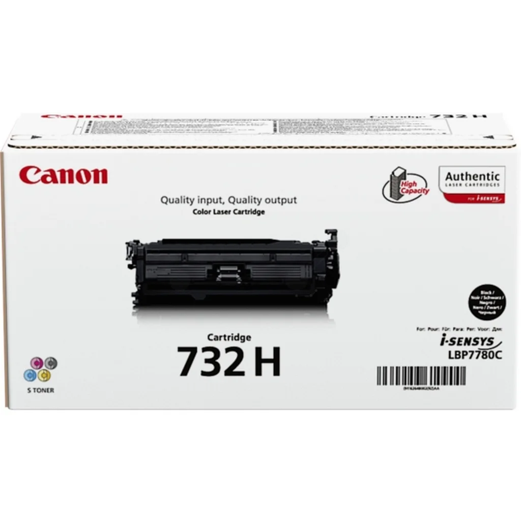 Canon 732H Tonerkassett Svart