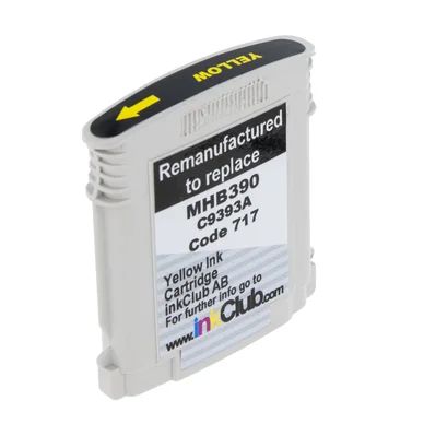 inkClub Blækpatron, erstatter HP 88XL, gul, 1.540 sider MHB390 Modsvarer: C9393AE