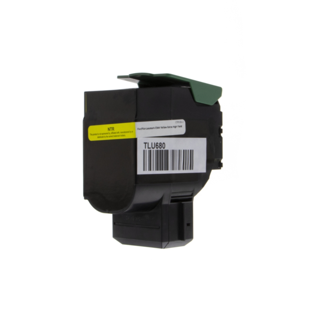 WL Tonerkassett, erstatter Lexmark C544X1YG, gul, 4.000 sider TLU680 Tilsvarer: C544X1YG