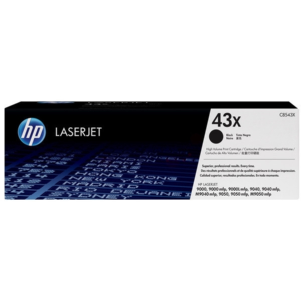 HP HP 43X Tonerkassett Svart C8543X Tilsvarer: N/A