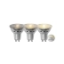 GU10 Spotlight 3-stegs dimbar 4,4W 3000K