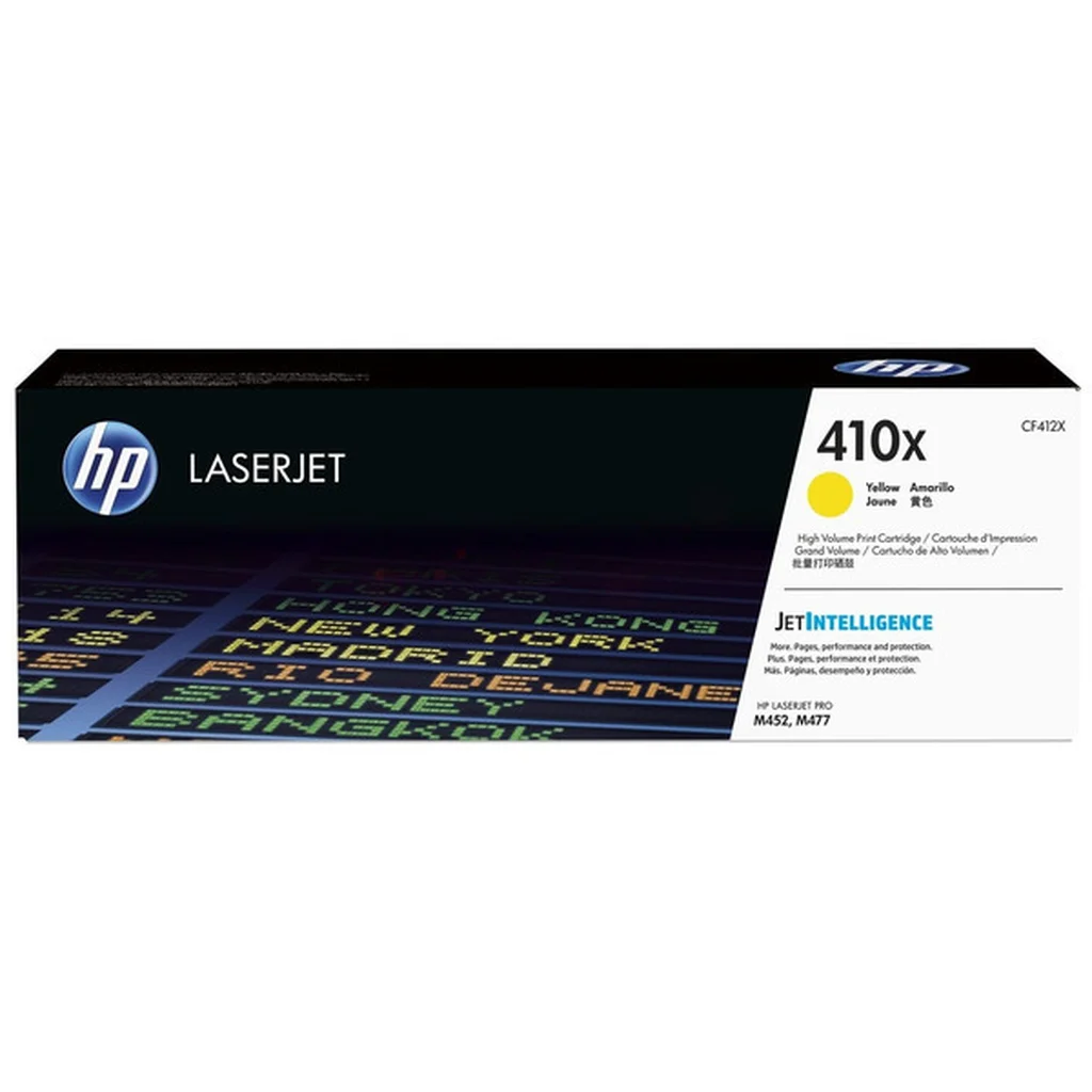 HP 410X Tonerkassett Gul