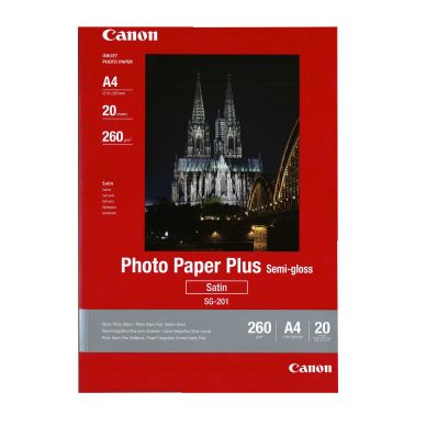 Canon Valokuvapaperi semikiiltävä A4 20 ark 260g