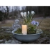 Batteridrevet LED-gravlys med sensor