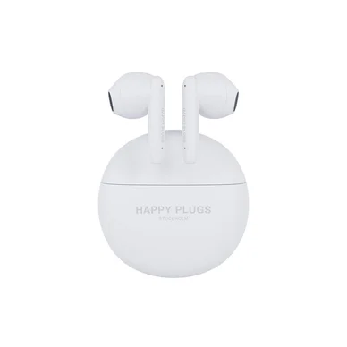 Happy Plugs Høretelefoner Joy Lite In-Ear TWS Hvid