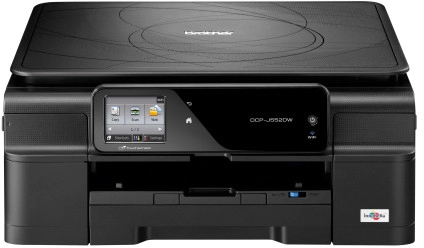 BROTHER BROTHER DCP J552DW – bläckpatroner och papper