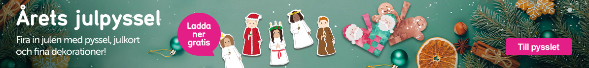 En klickbar banner som leder till Gratismallar 