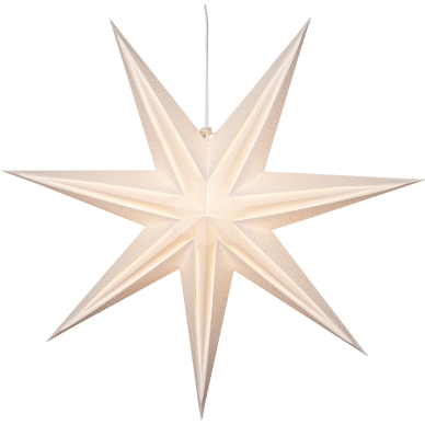 Star Trading Star Trading Papirstjerne Holly 75 cm Hvid 502-86 Modsvarer: N/A