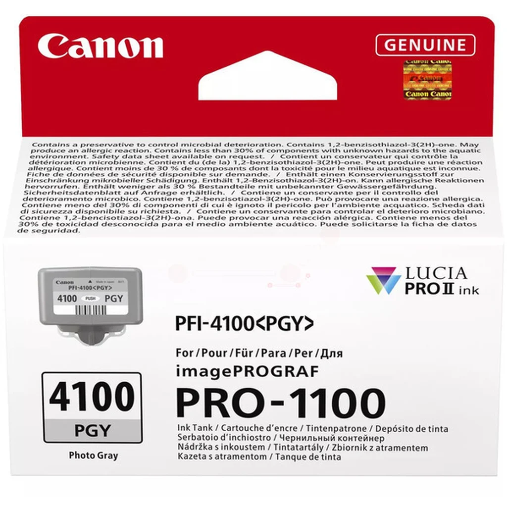 Canon PFI-4100 Bläckpatron Grå foto