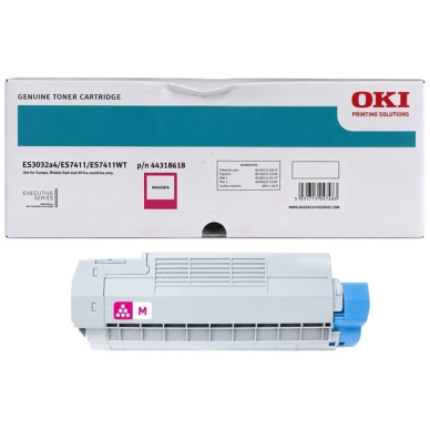 OKI OKI Tonerkassette Magenta 44318618 Modsvarer: N/A
