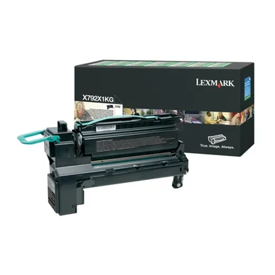 Lexmark Tonerkassette sort 20.000 sider X792X1KG Modsvarer: N/A billede