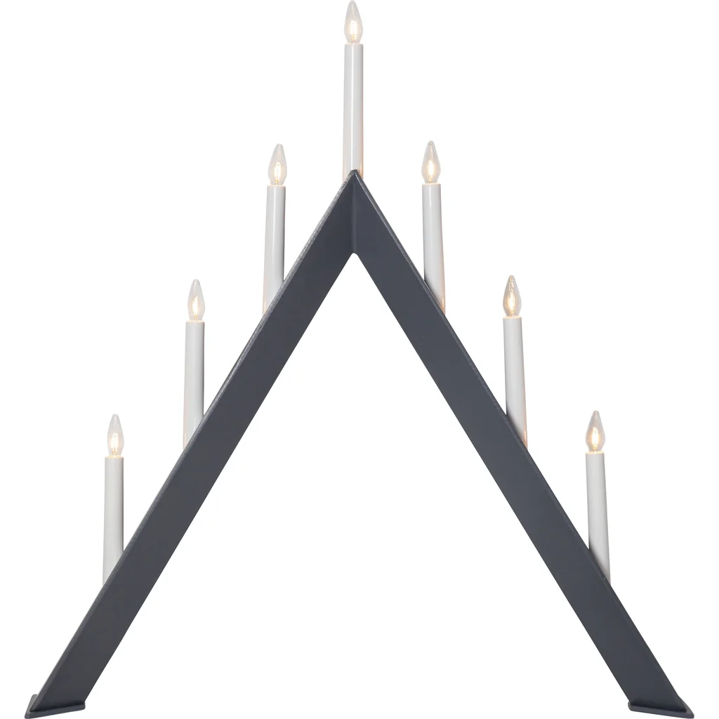 Ljusstake Arrow Grafit 60cm