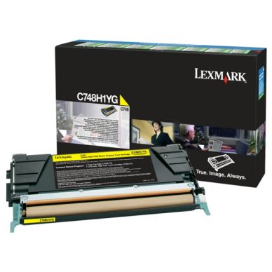 Lexmark Tonerkassette gul 10.000 sider C748H1YG
