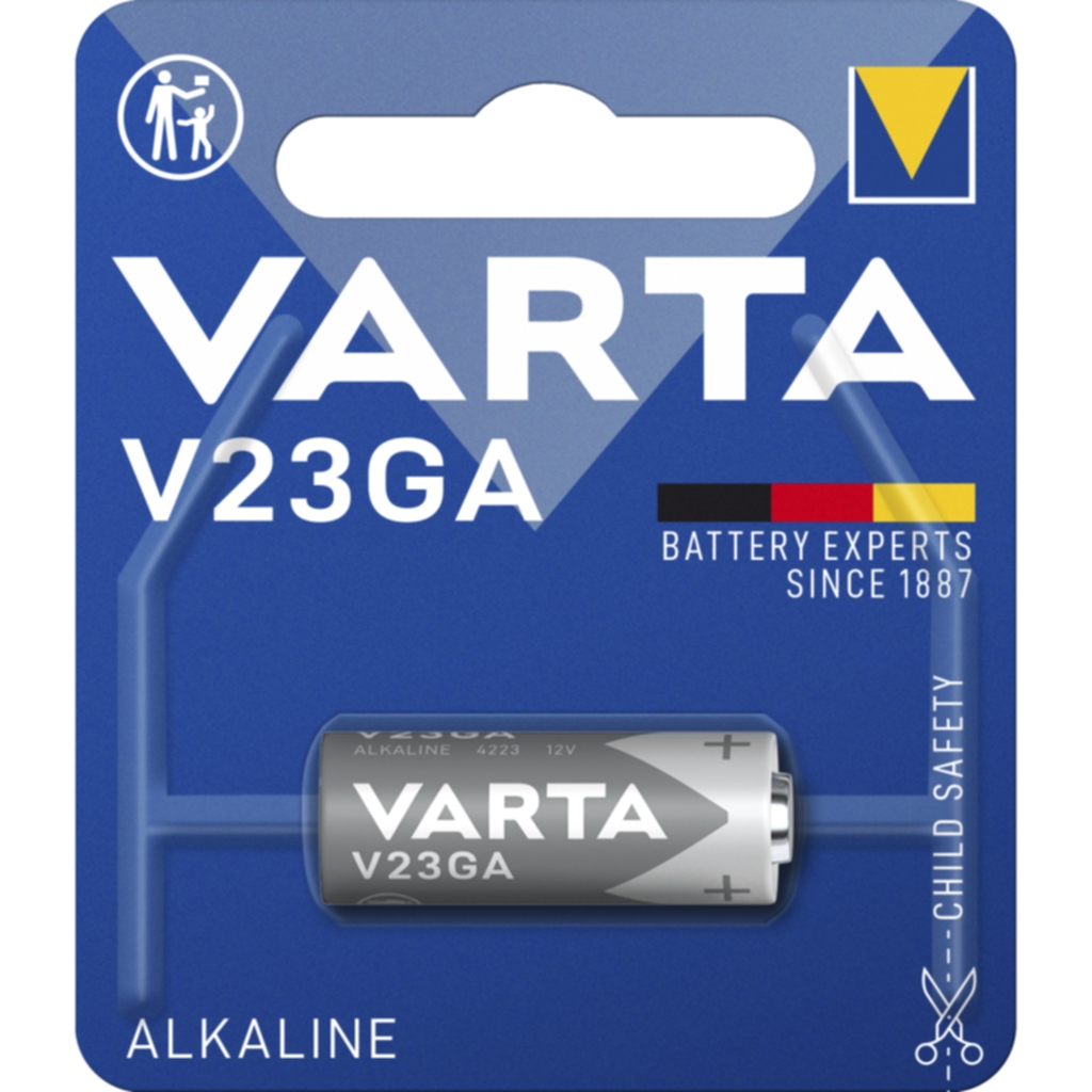 Varta V23GA Alkaliskt specialbatteri, 12V 1 förpackning