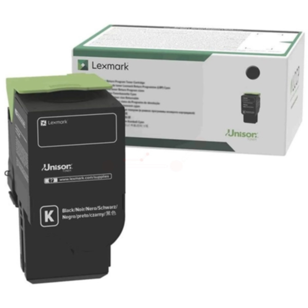 Lexmark Toner svart, 10 500 sider 78C2UKE Tilsvarer: N/A