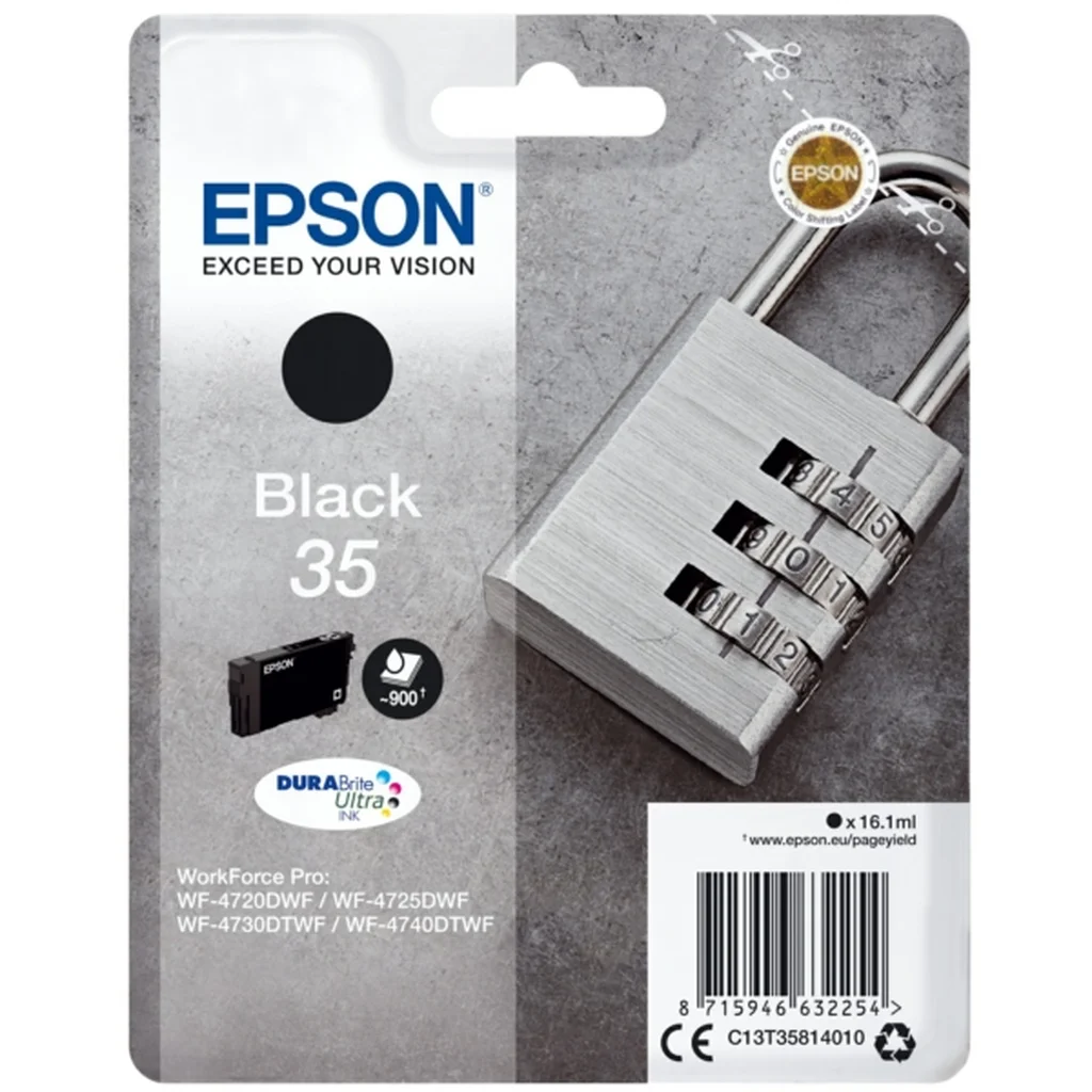 Epson 35 Bläckpatron Svart