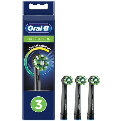 Oral-B Oral-B Refiller Cross Action Black 3-pak 4210201325413 Modsvarer: N/A