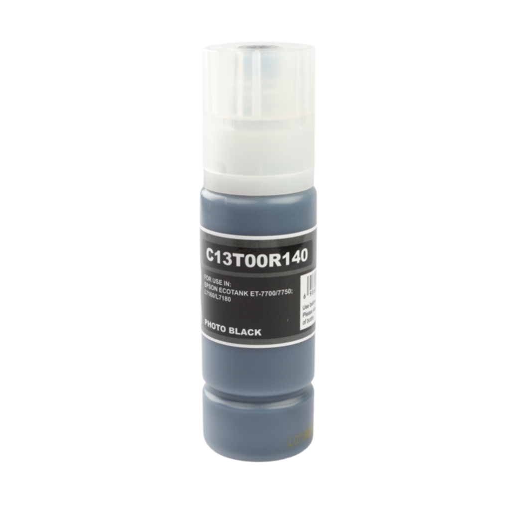 WL Blekkflaske, erstatter Epson 106 fotosvart 0T00R140 Tilsvarer: T00R140