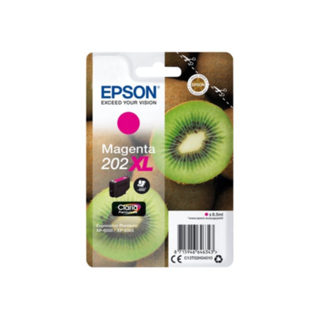 Epson Epson 202XL Blekkpatron magenta C13T02H34010 Tilsvarer: N/A