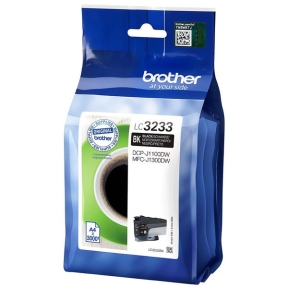 Bläckpatron svart, ersätter Brother LC3233BK