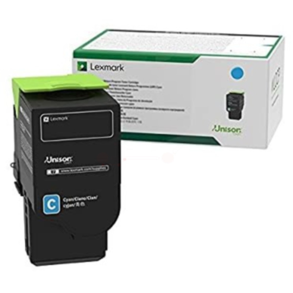 Lexmark Tonerkassett cyan, 5000 sider 78C0X20 Tilsvarer: N/A