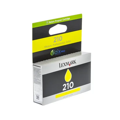 Lexmark 210 Bläckpatron gul, 500 sidor