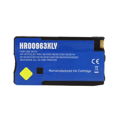 WL Blækpatron, erstatter HP 963XL, gul, 1.600 sider CA-963XL-Y Modsvarer: 3JA29AE