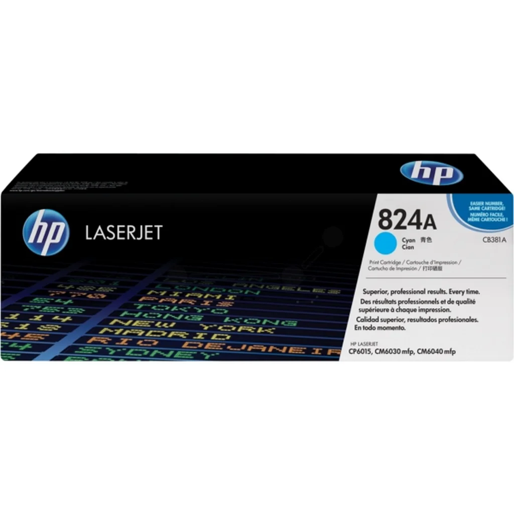 HP 824A Tonerkassett Cyan