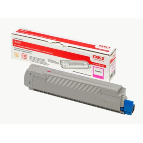 OKI 43487710 Toner - Laser toner Rød