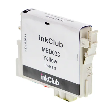 Bläckpatron gul, ersätter Epson T0614