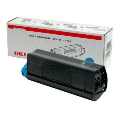 OKI Tonerkassette cyan 5000 sider 42127407 Modsvarer: N/A billede