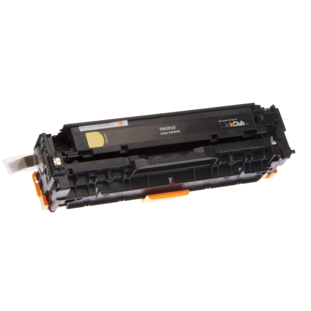 inkClub Tonerkassett, erstatter HP 304A, gul, 2.800 sider THU910 Tilsvarer: CC532A