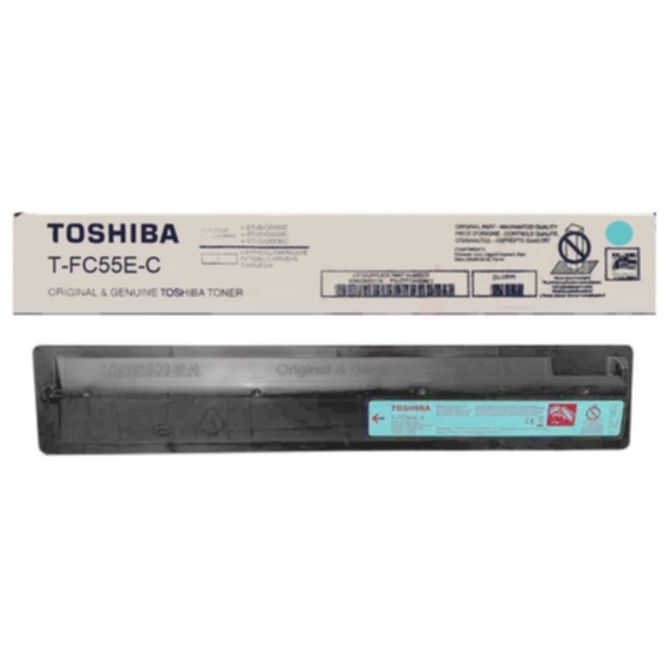 TOSHIBA TOSHIBA T-FC 55 EC Tonerkassett Cyan 6AK00000114 Tilsvarer: N/A