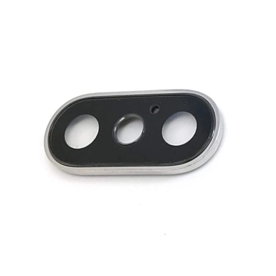 inkClub alt Bakre kamerahållare för iPhone XS/XS Max, silver
