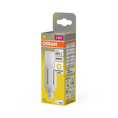 OSRAM LED Dulux D18 VT EM & AC 7,5W 830 G24D 4058075824539 Modsvarer: N/A